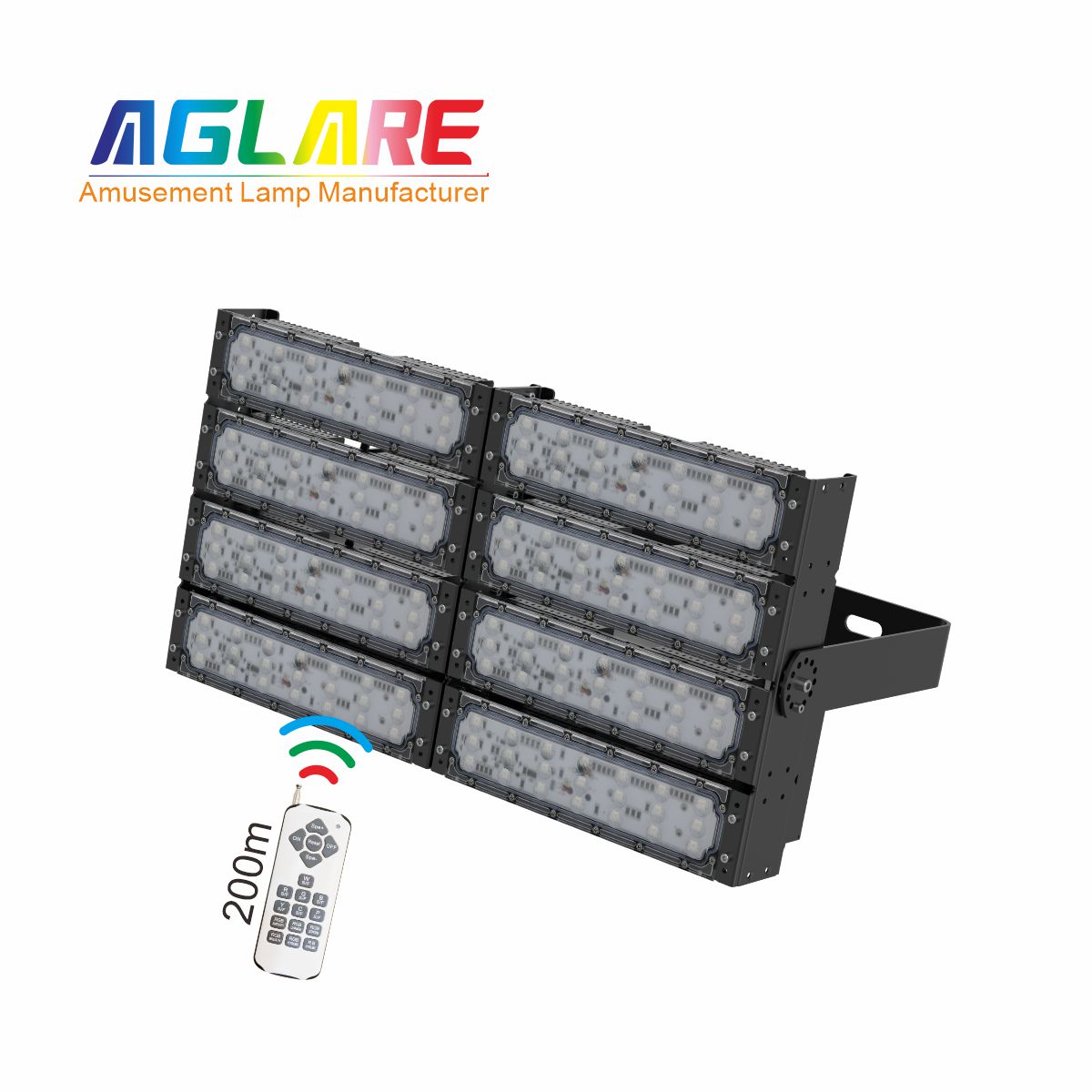 400WLED彩色投光灯泛光灯,变色户表射灯带？仄